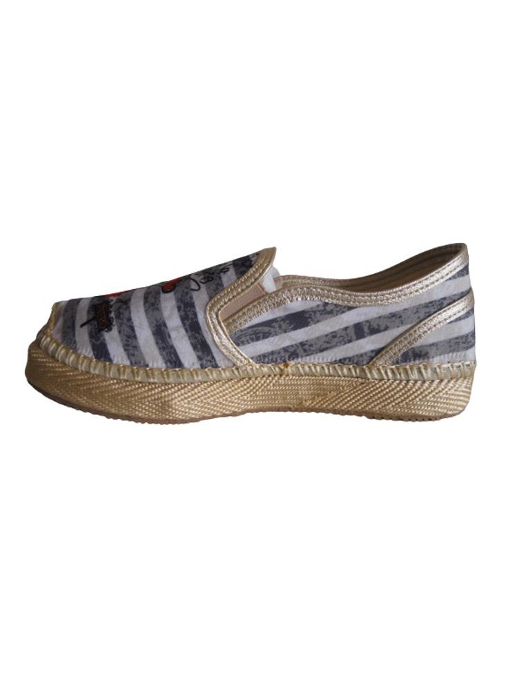 Alpargata Slip On Calzado Guerreros Pt 003 Perro Beige
