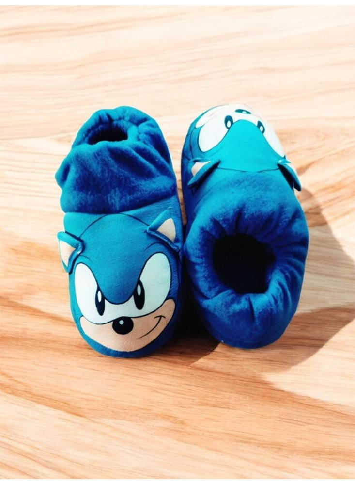 Babuchas Pantuflas Sonic Niños El Destello Azul