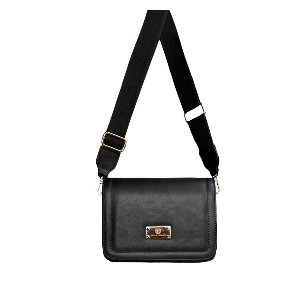 Bolso Dama Doble Funcion Mujer Manos Libres Niza Negro