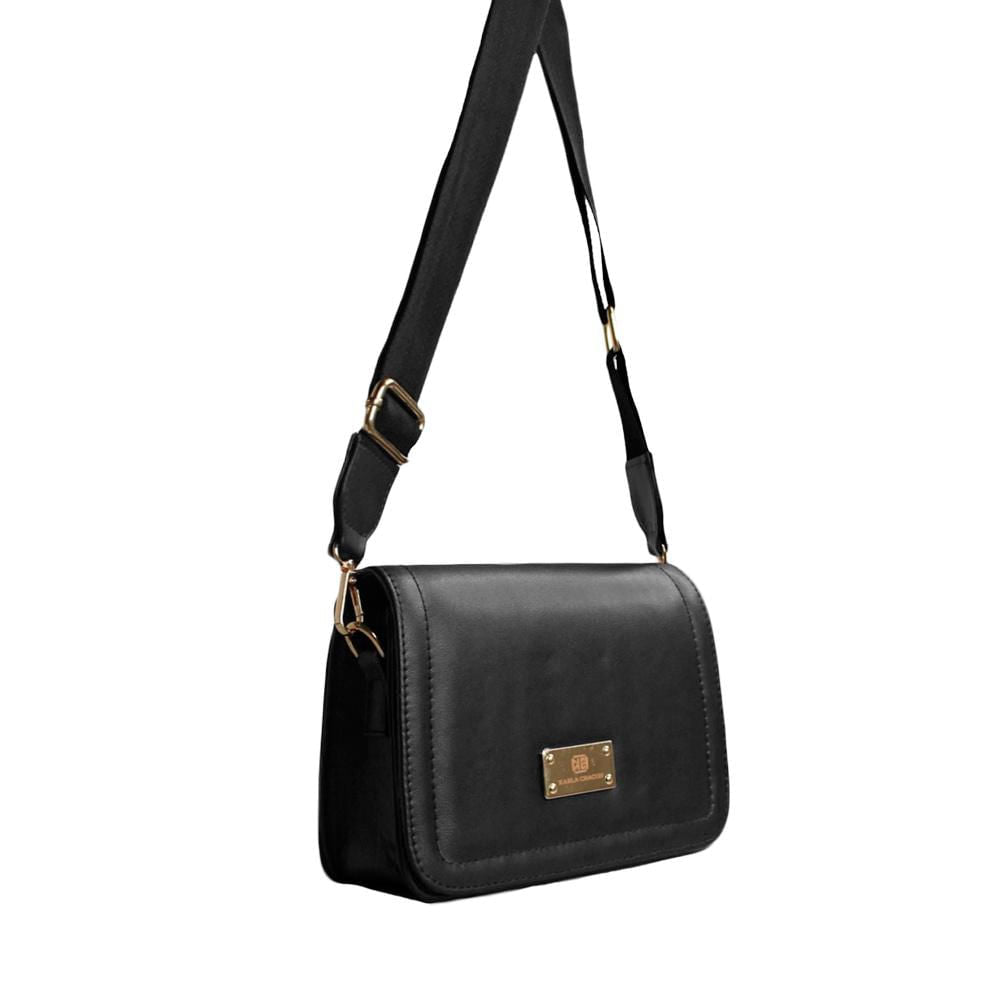 Bolso Dama Doble Funcion Mujer Manos Libres Niza Negro