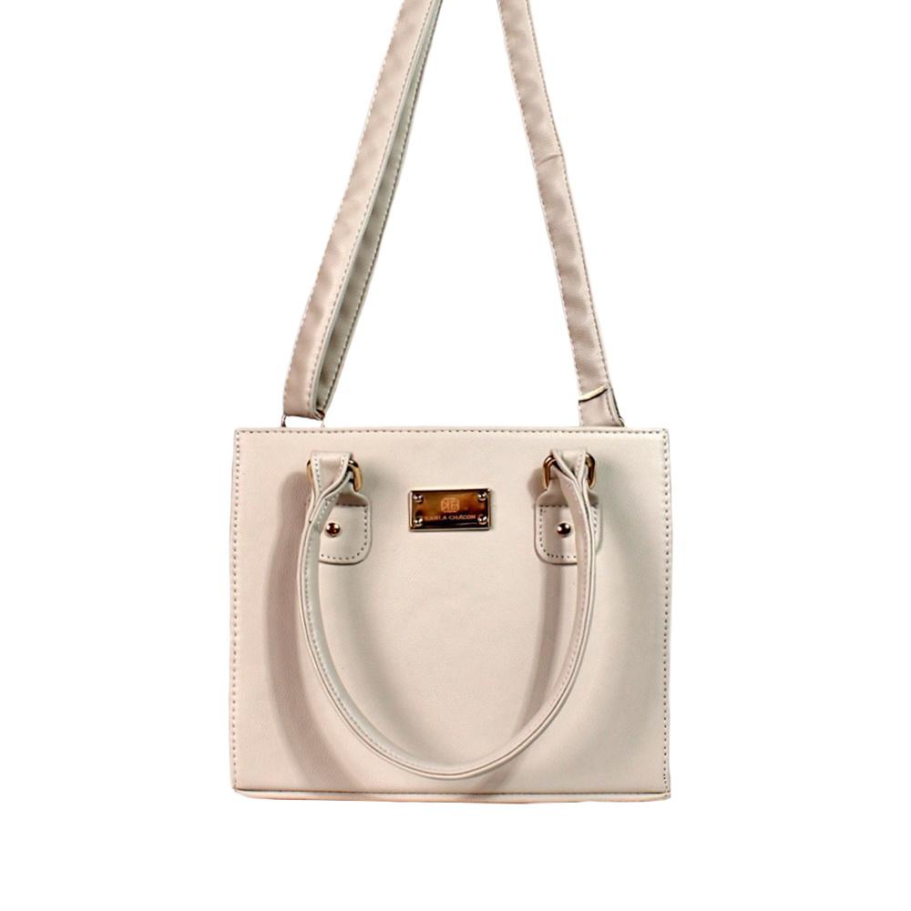 Bolso Doble Funcion De Dama Mujer Karla Chacon Jess Beige