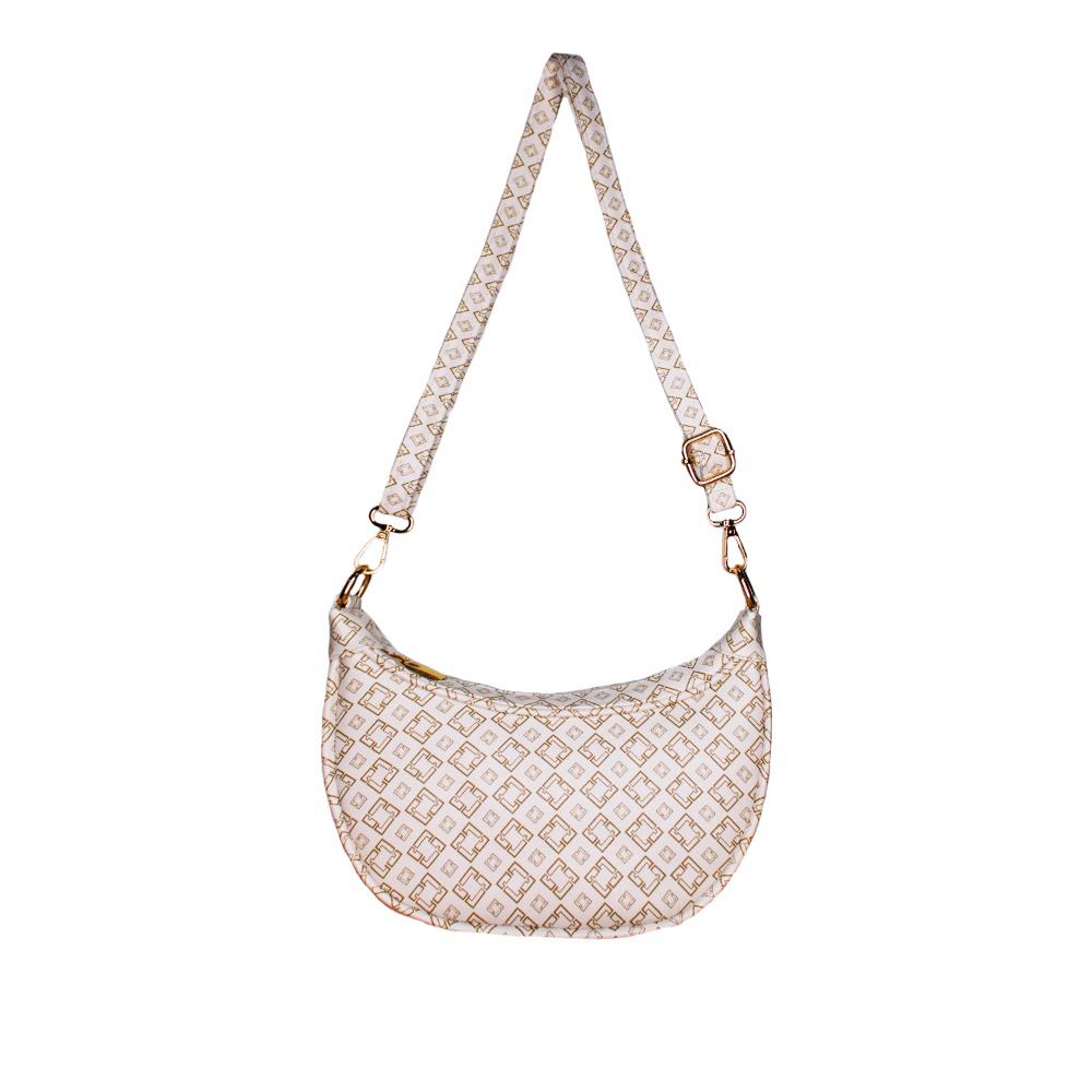 Bolso Manos Libres Dama Mujer Karla Chacon Zoey Beige