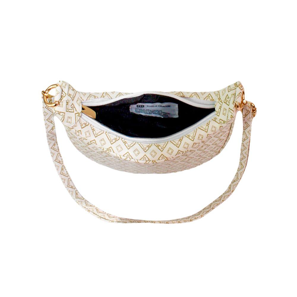 Bolso Manos Libres Dama Mujer Karla Chacon Zoey Beige