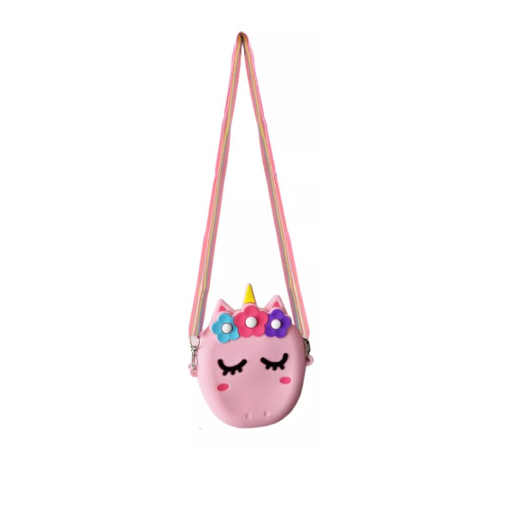 Bolso Pony Unicornio Niñas Colgado Interactivo Portable