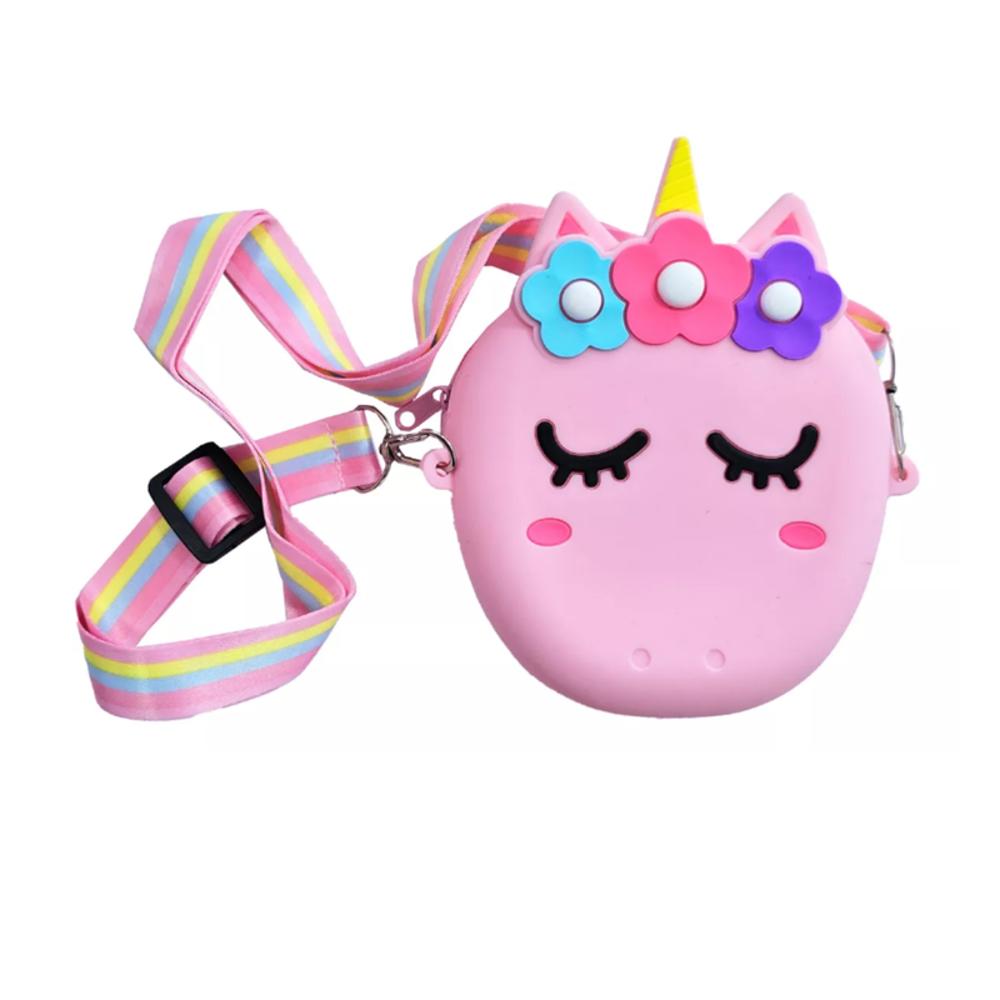 Bolso Pony Unicornio Niñas Colgado Interactivo Portable