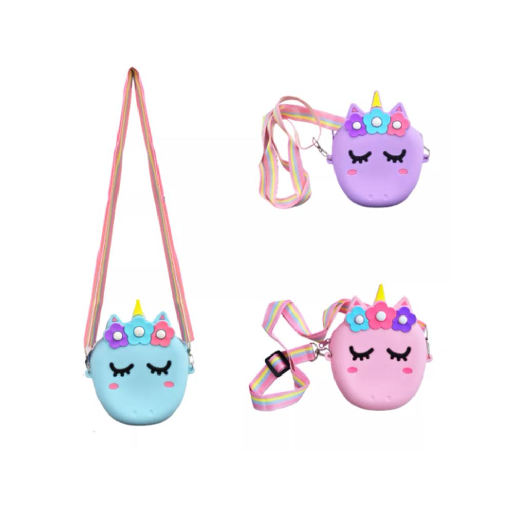 Bolso Pony Unicornio Niñas Colgado Interactivo Portable