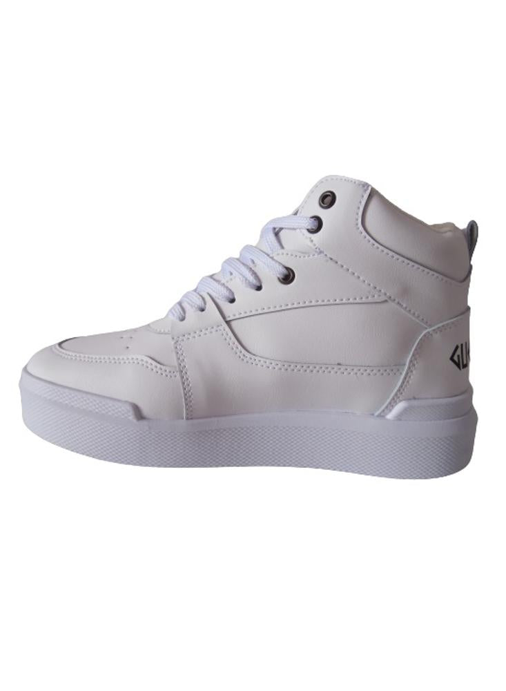 Bota Clásica Tipo F1 Para Hombre Calzado Guerreros Tx 307 Blanco