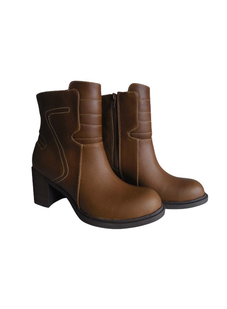 Bota Para Mujer Calzado Guerreros Eu 126 Canela