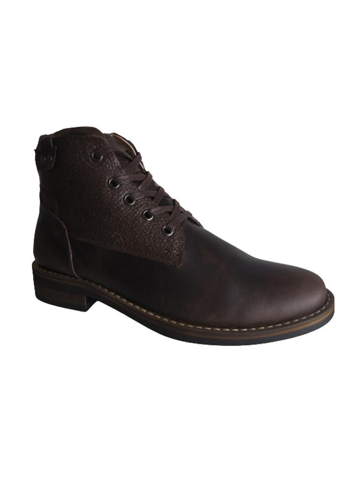Bota Tipo Hipster Para Hombre En Cuero Calzado Guerreros Oh 907 Cafe