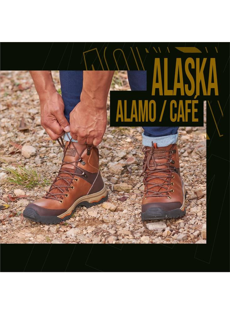 Botas Outdoor Monserrate Ref. Alaska 100% En Cuero Para Hombre