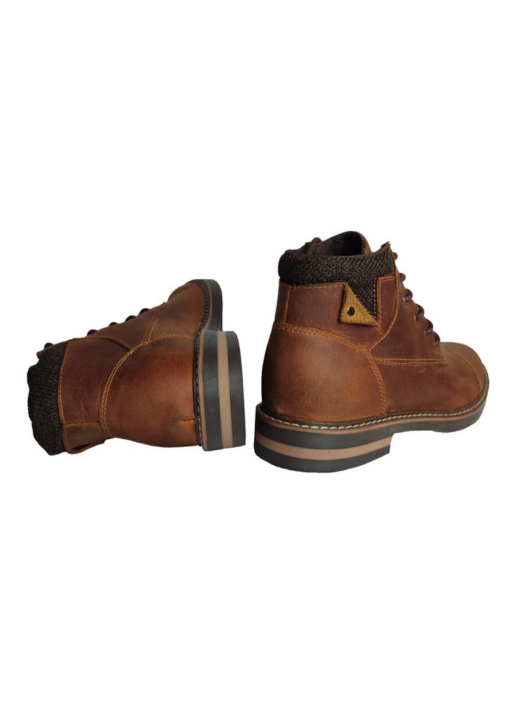 Botines Monserrate Ref. Galeras 100% Cuero Para Hombre