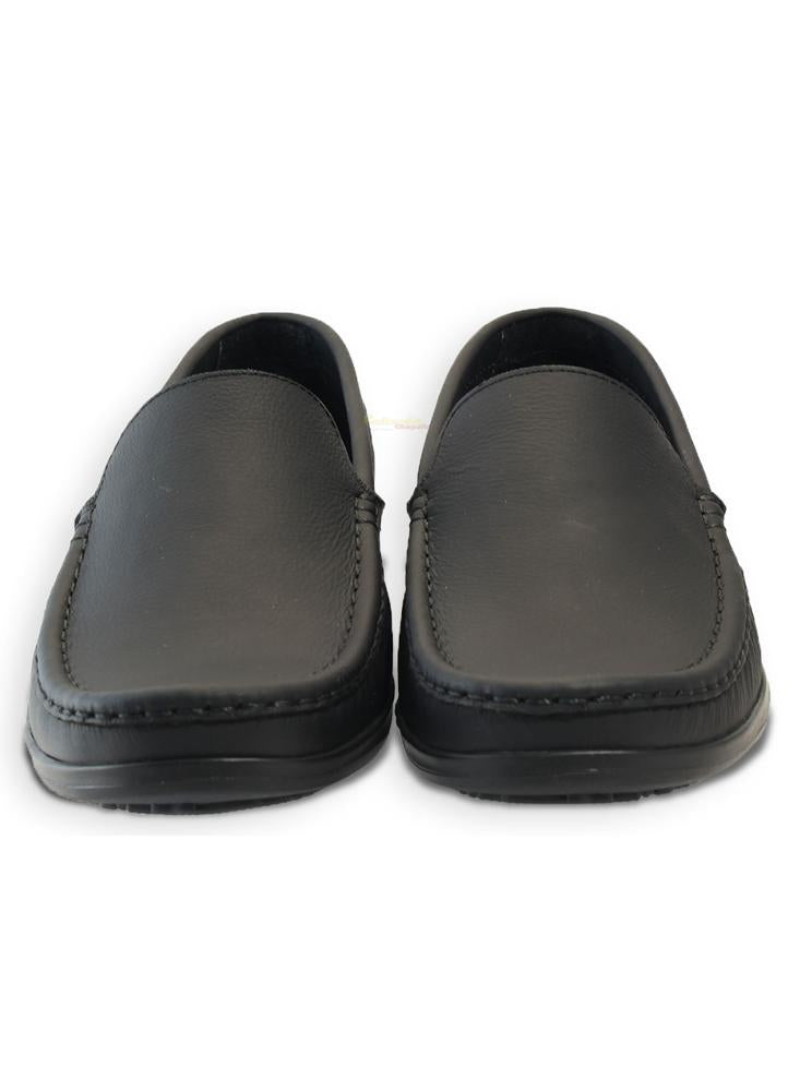 Calzado Caballero Estilo Tubular Mocasin Cuero Nacional