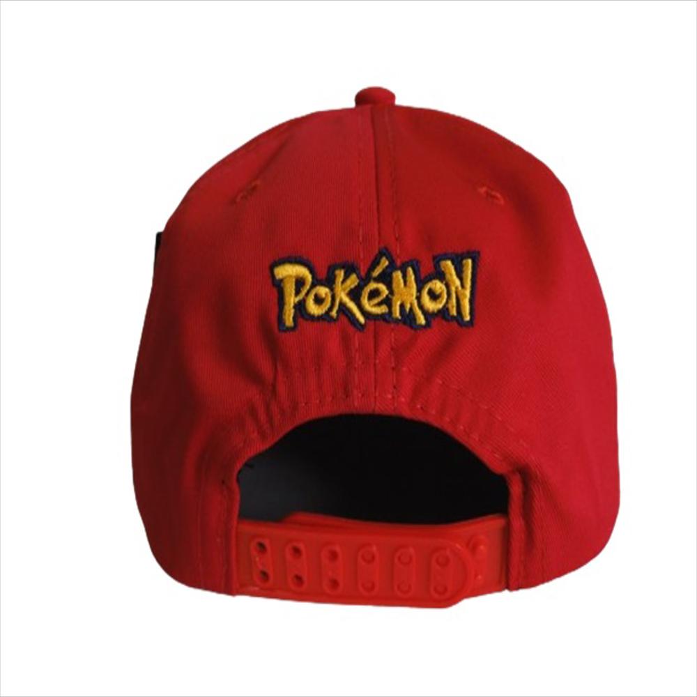 Gorra Junior Pokemon Ash Calzado Guerreros Gr 015 Rojo X Blanco