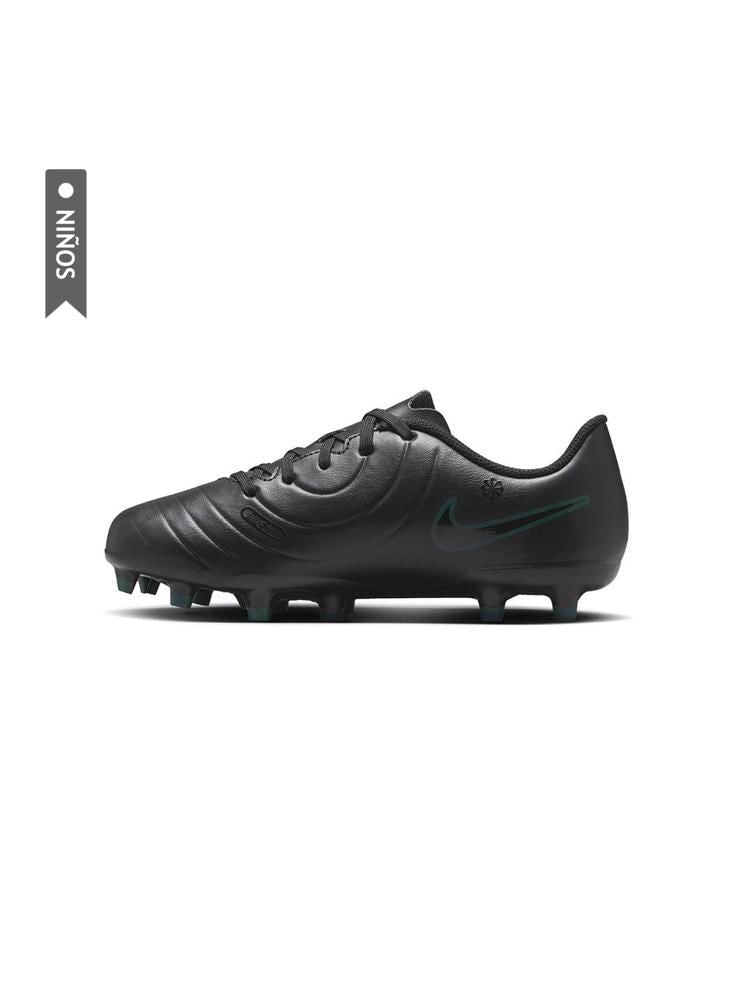 Guayos Nike Jr Legend 10 Club Fg/Mg Niño Negro/Verde