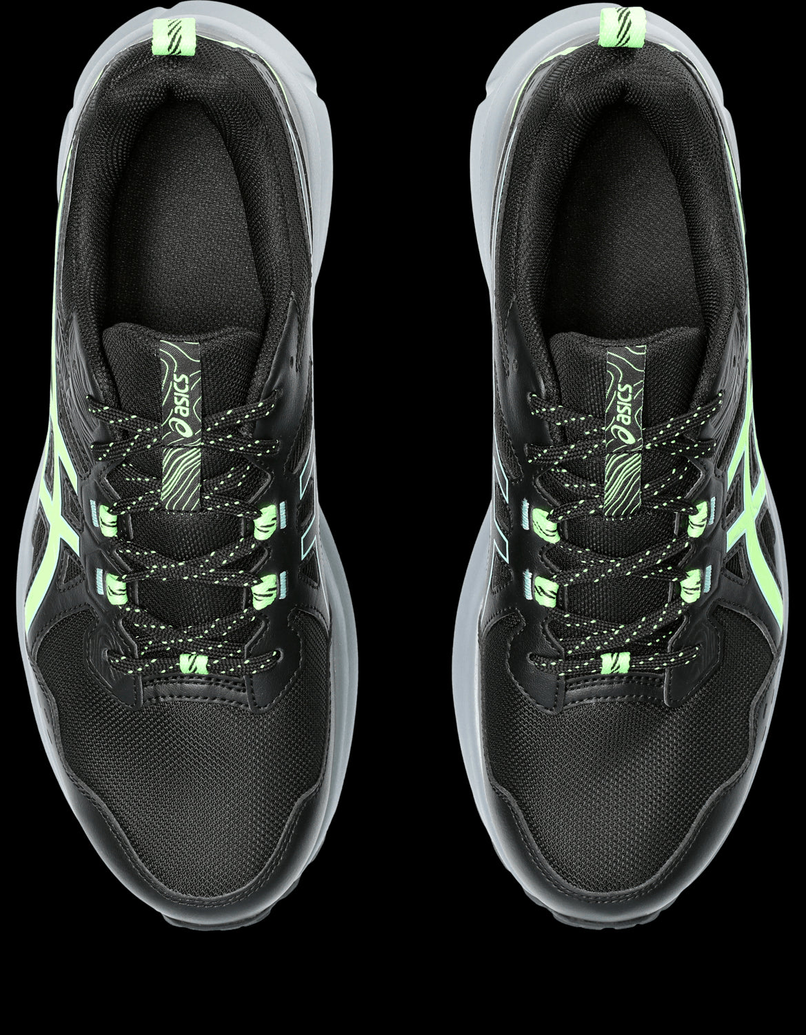 Asics Trail Scout 3 Tenis Negro De Hombre Para Outdoor