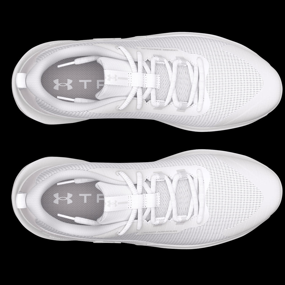 UA Dynamic Select Tenis blanco de hombre para entrenamiento