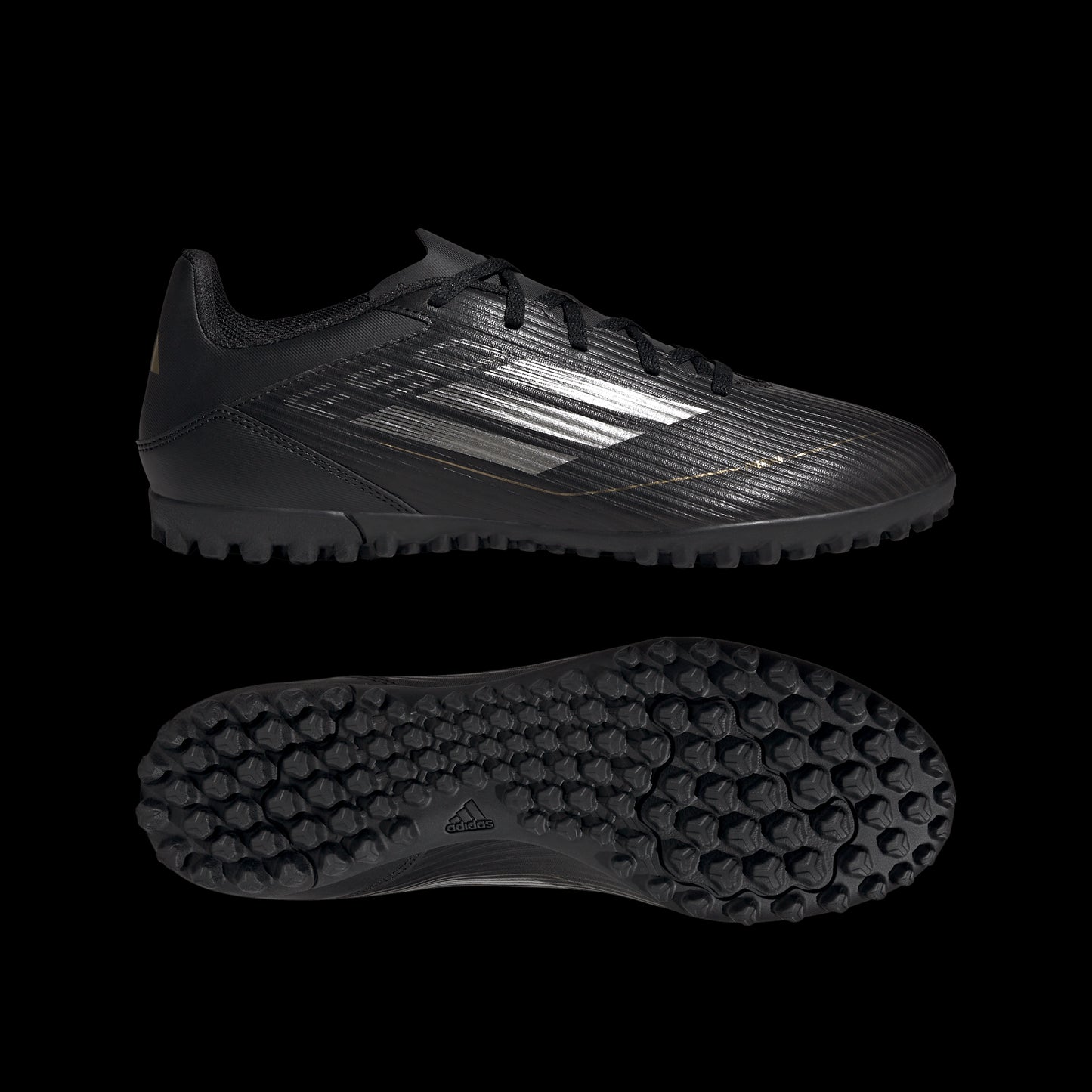 Adidas F50 Club Tf Guayos Negro De Hombre Para Futbol