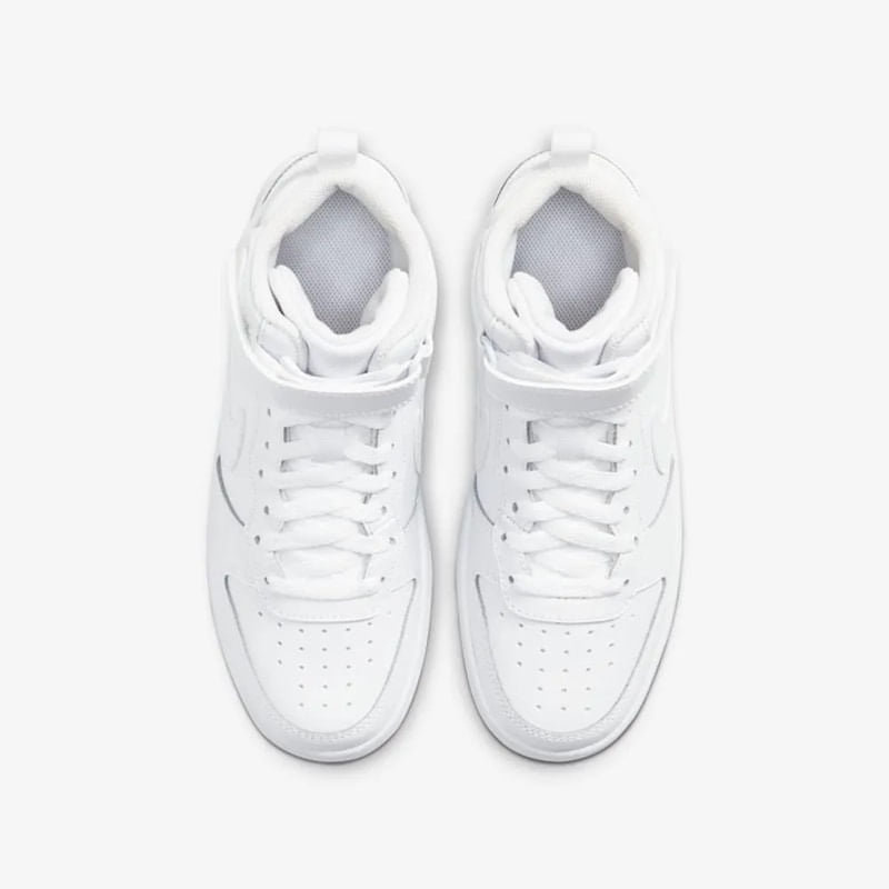 Tenis Nike Niño Court Borough Mid 2 BG CD7782-100