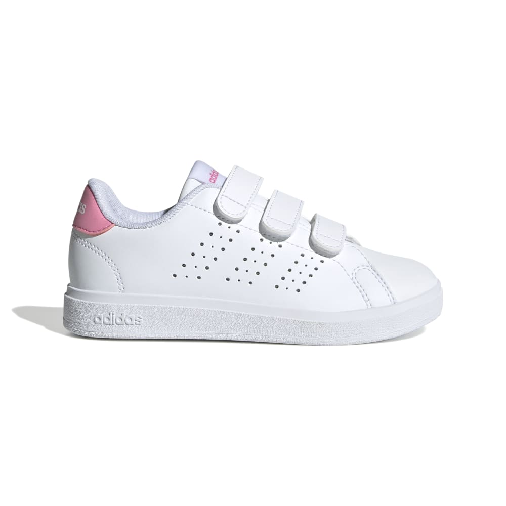 Adidas Advantage Base 2.0 Tenis Blanco De Niño Para Moda