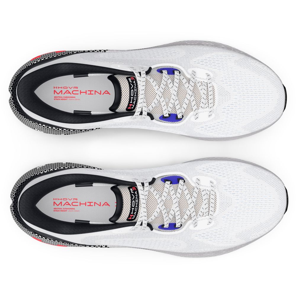 UA Hovr Machina 3 Tenis blanco de hombre para correr