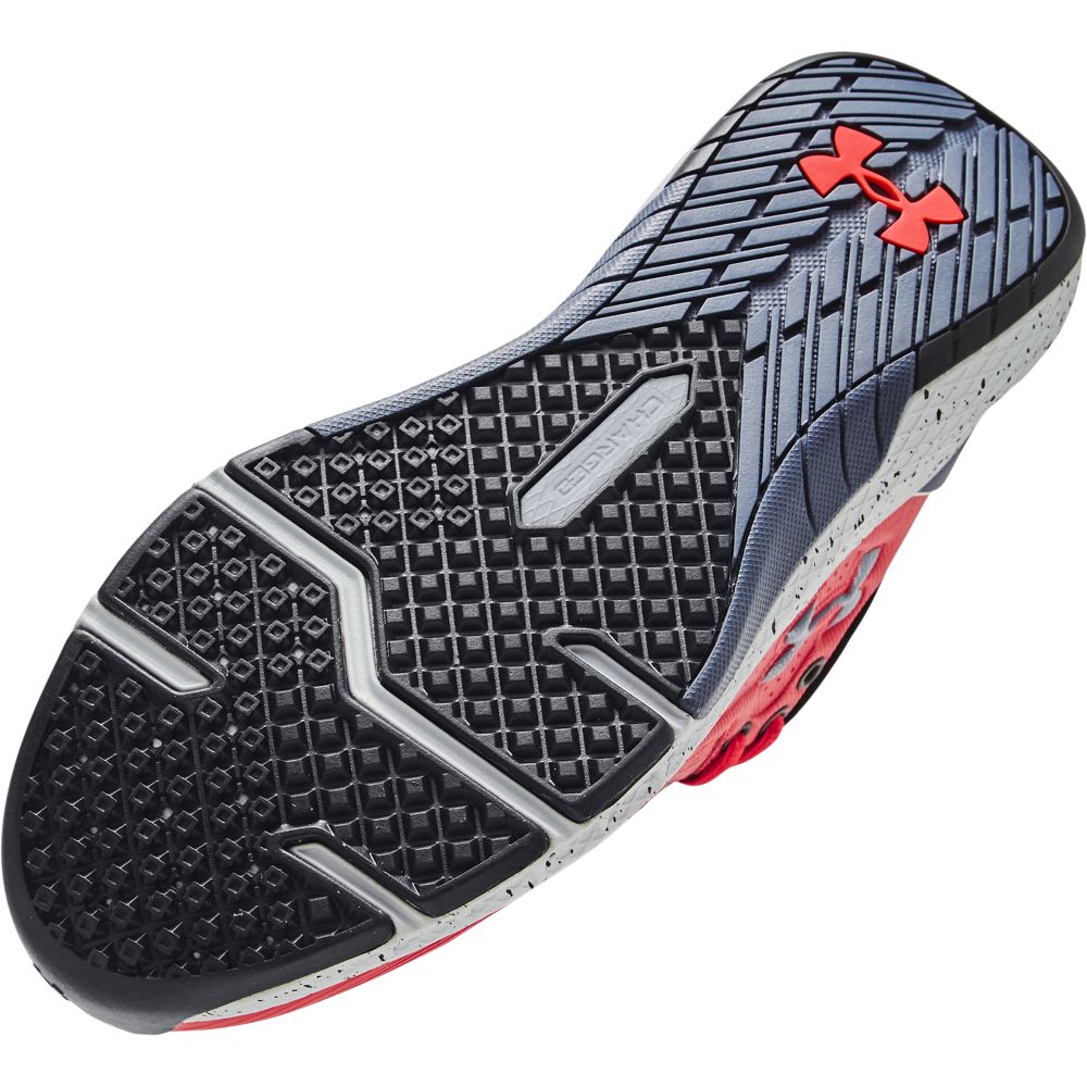 UA Charged Commit Tr 3 Tenis rojo de hombre para outdoor