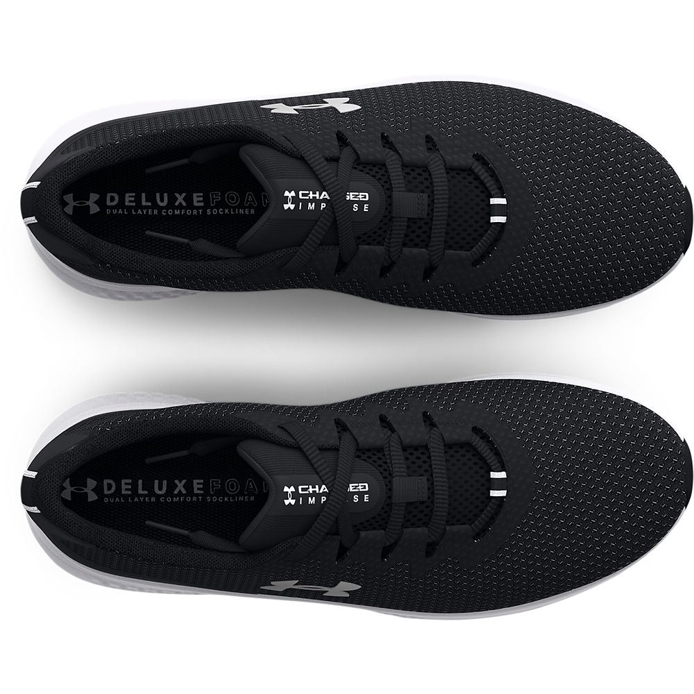 UA Charged Impulse 3 Tenis negro de hombre para correr