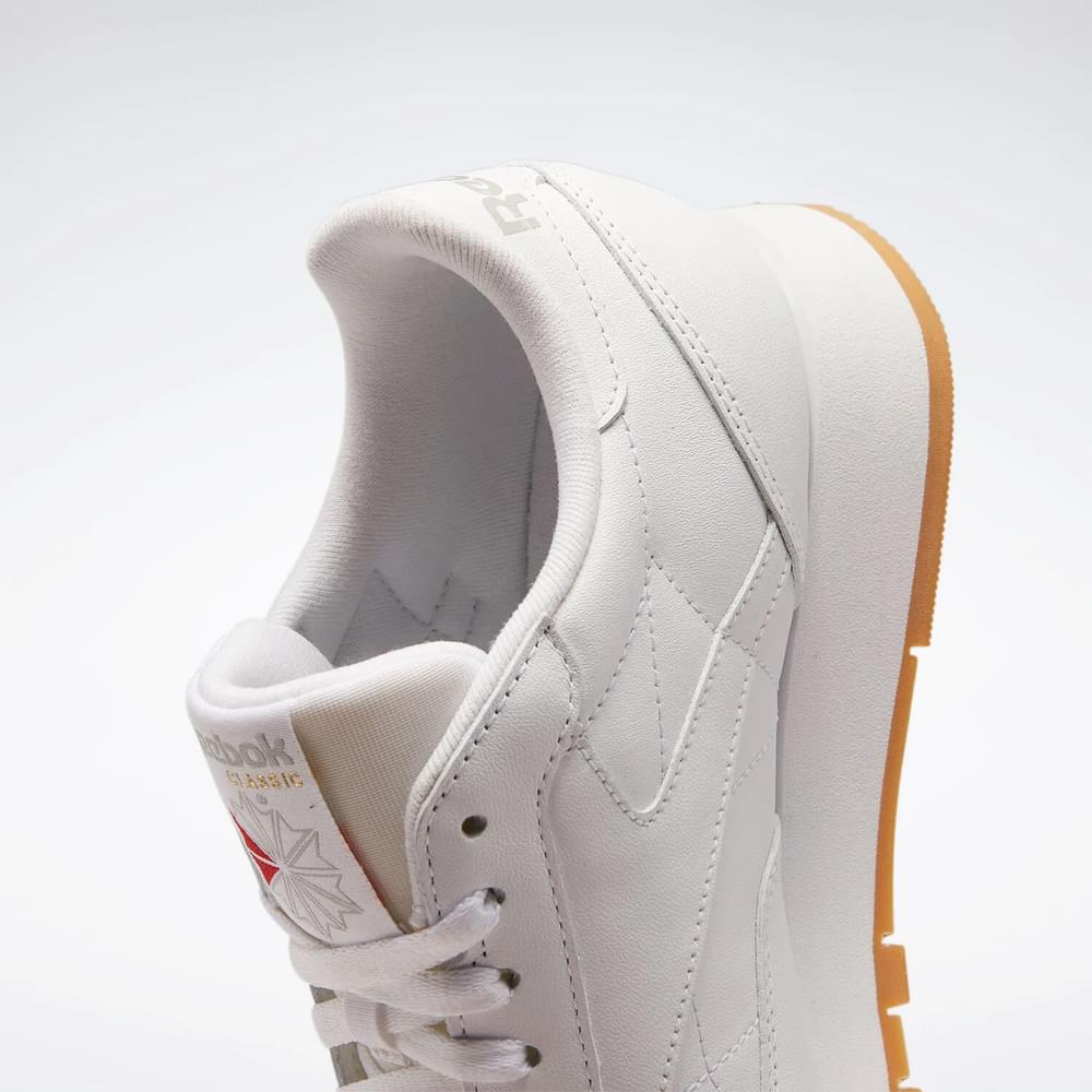 Reebok Classic Leather Tenis Blanco De Hombre Para Moda