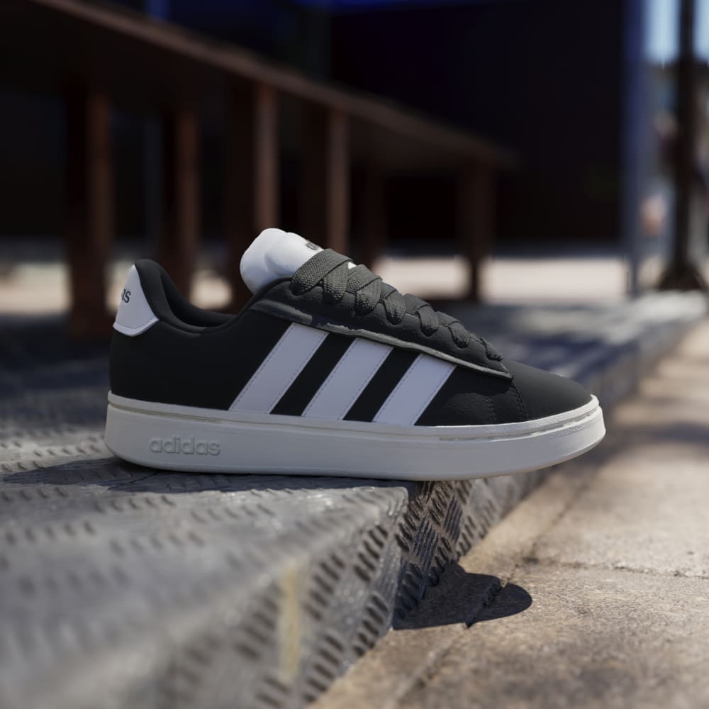 Adidas Grand Court Alpha 0 Tenis negro de hombre lifestyle