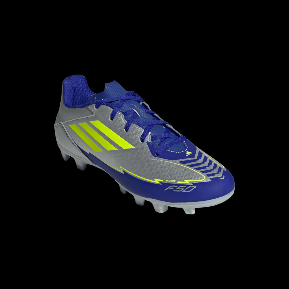Adidas F50 Club Fg/Mg Mess Guayos gris unisex para futbol