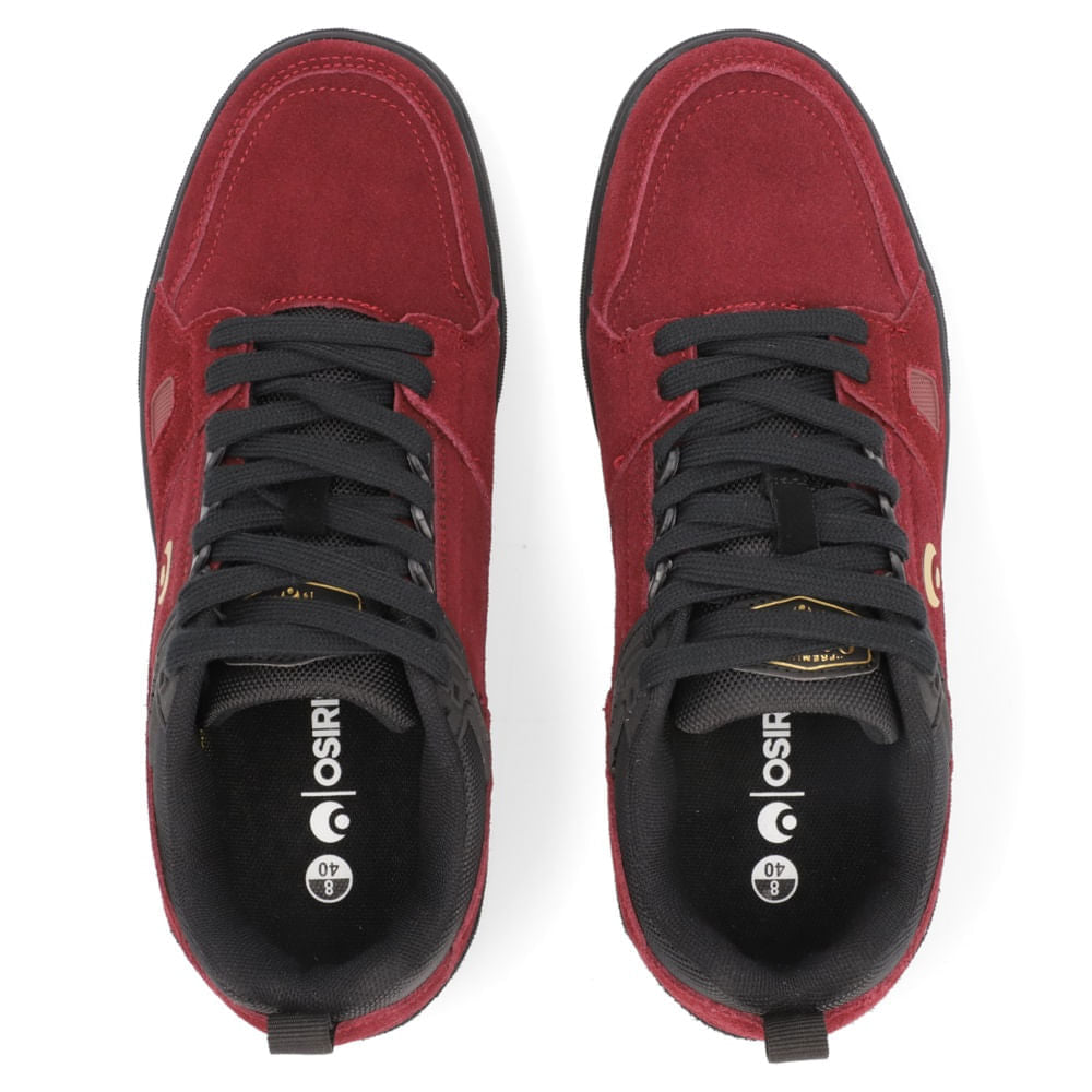 Tenis Osiris Mullen Vinotinto Hombre 09-160317-2