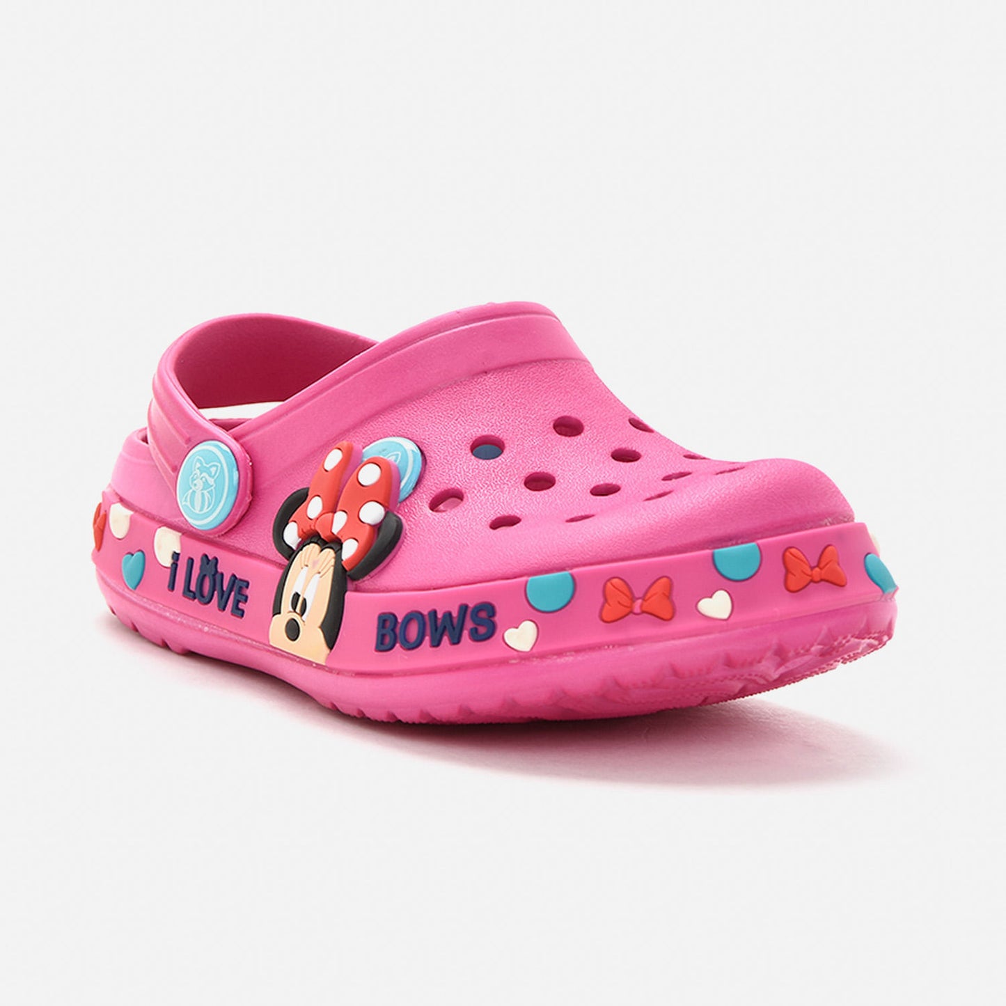 Suecos de Minnie Mouse rosados para niña