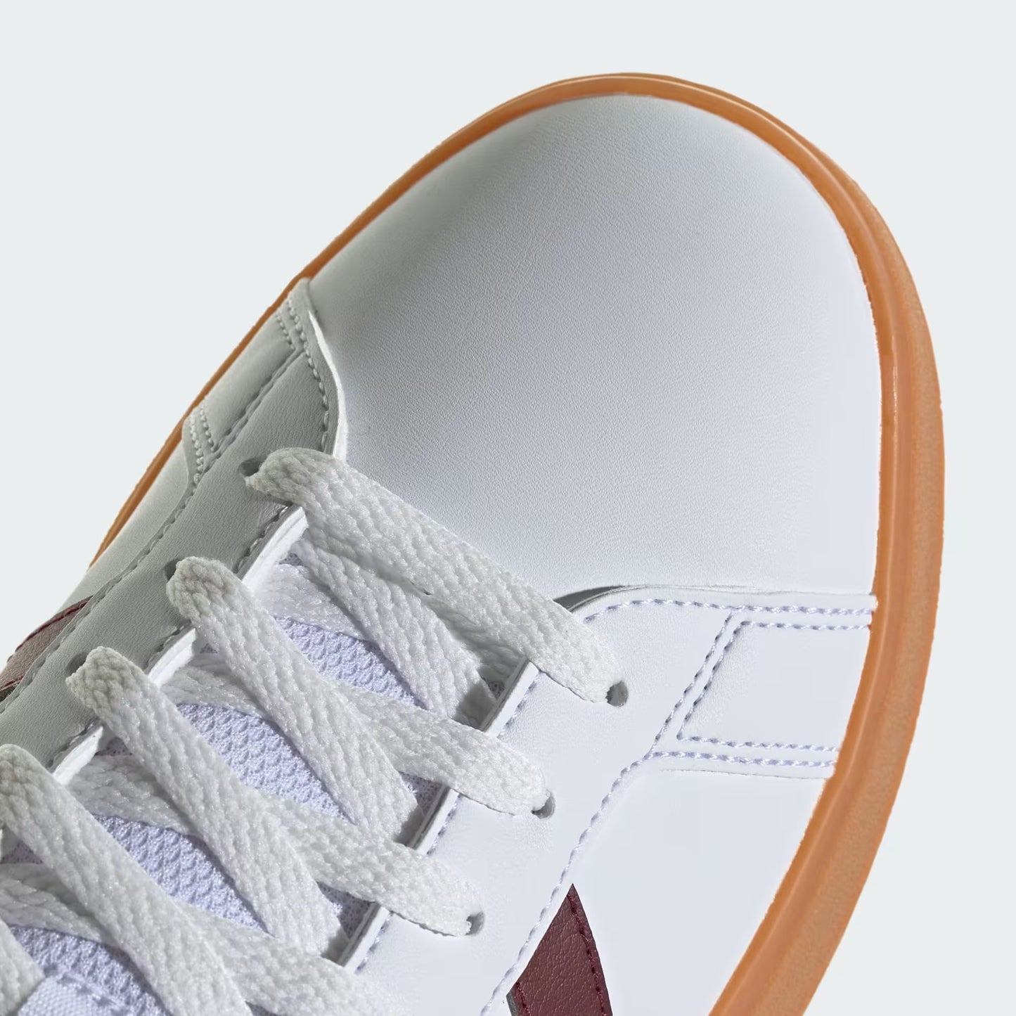 Tenis Adidas Hombre Grand Court TD ID1181 Blanco Rojo