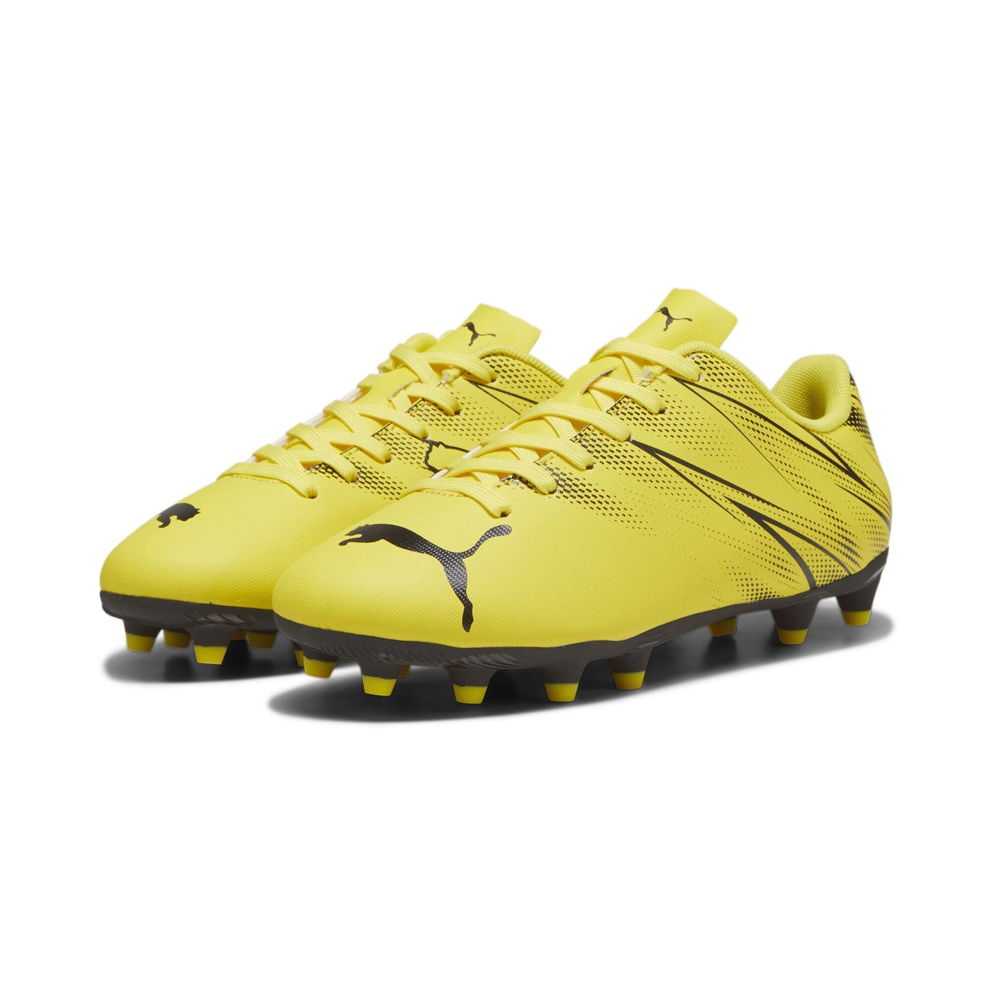 Puma Attacanto Fg Guayos amarillo de niño para futbol