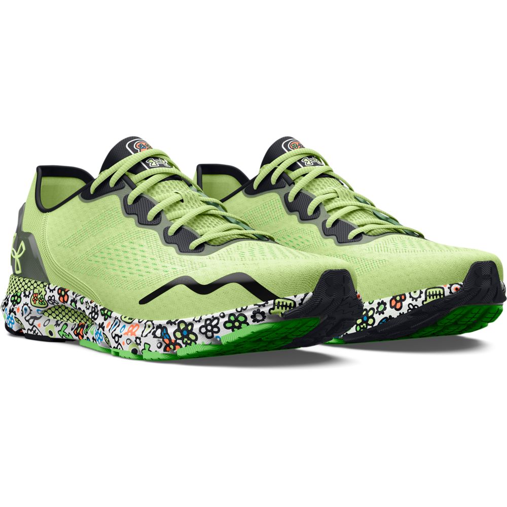 UA U Sonic 6 Dotd Tenis multicolor de hombre para correr
