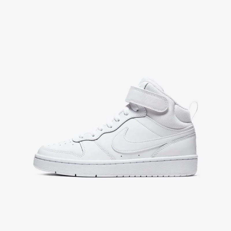 Tenis Nike Niño Court Borough Mid 2 BG CD7782-100