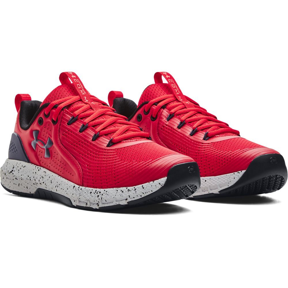UA Charged Commit Tr 3 Tenis rojo de hombre para outdoor