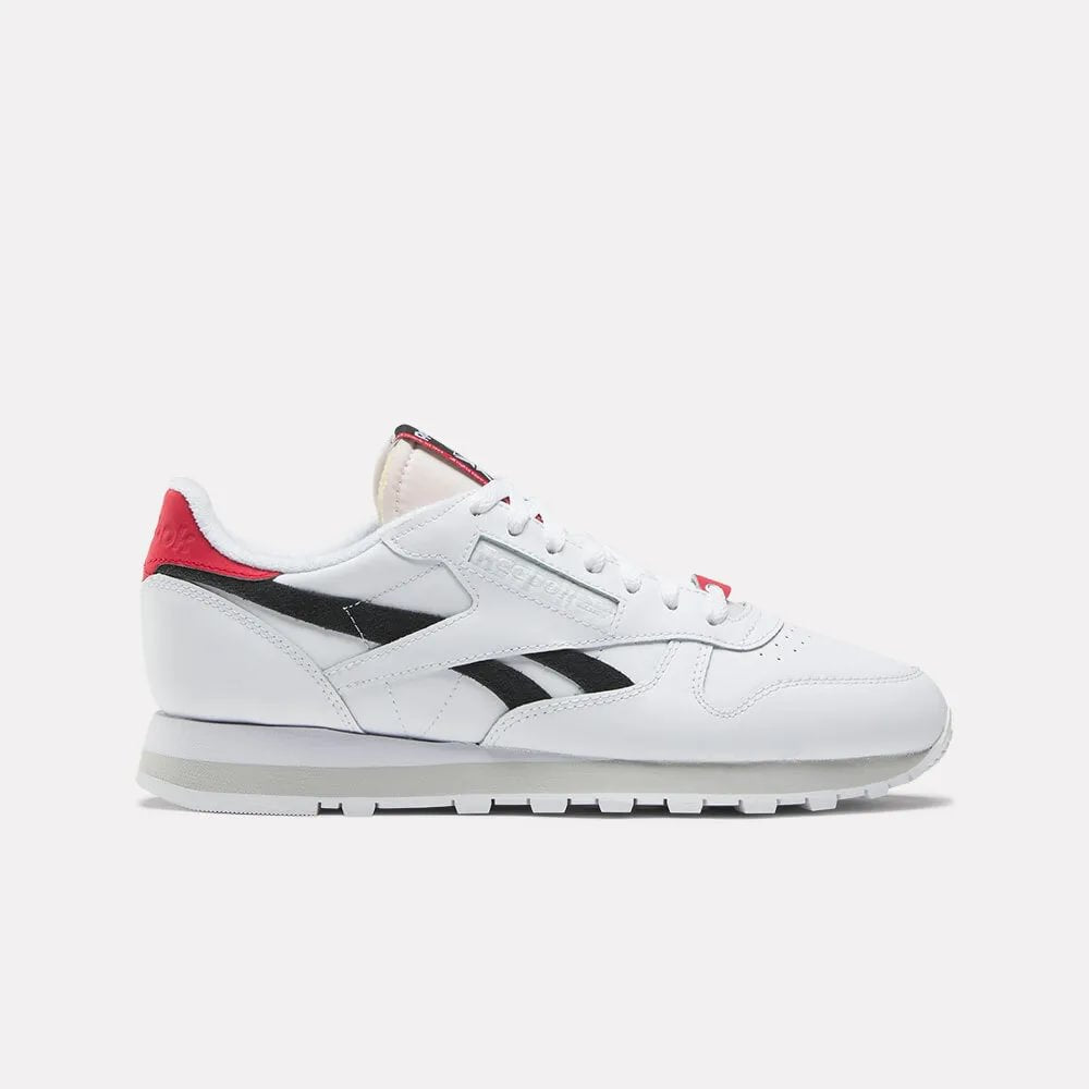 Reebok Classic Leather Tenis Blanco De Hombre Para Correr