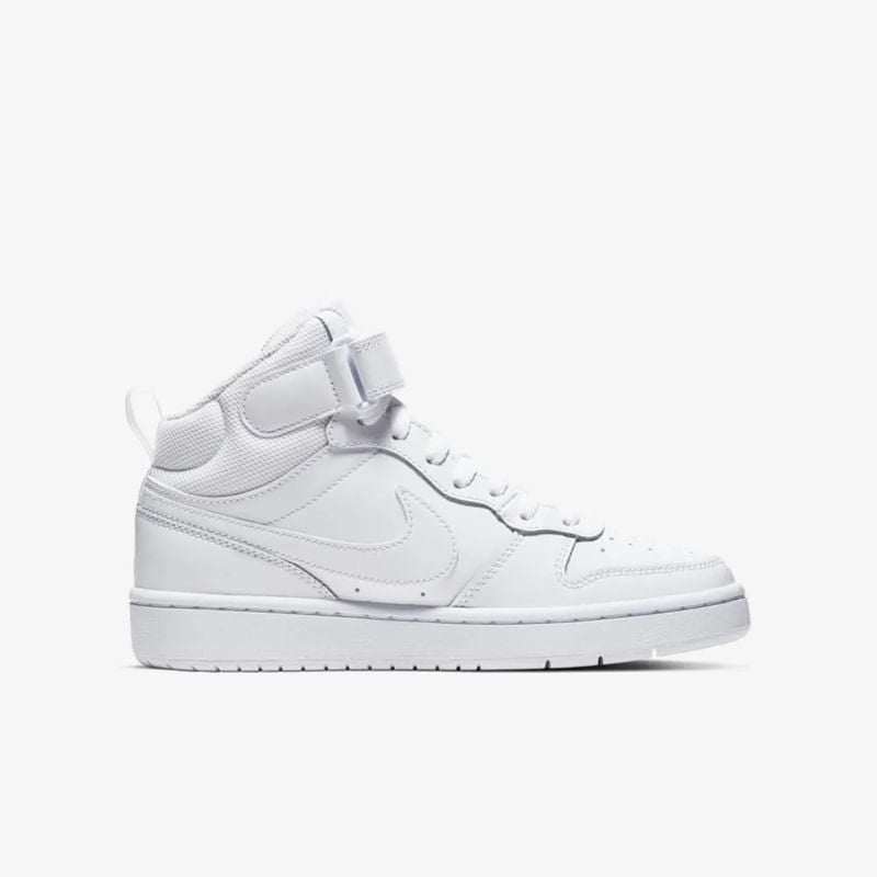 Tenis Nike Niño Court Borough Mid 2 BG CD7782-100