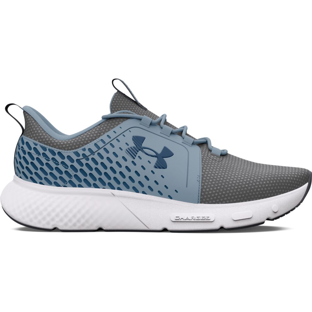 UA Charged Decoy Tenis gris de hombre para correr