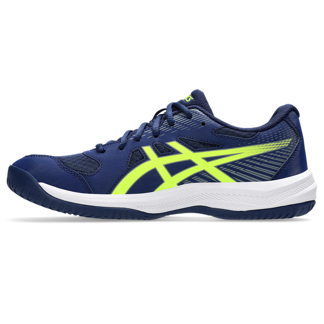Asics Upcourt 6 Tenis Azul De Hombre Para Indoor