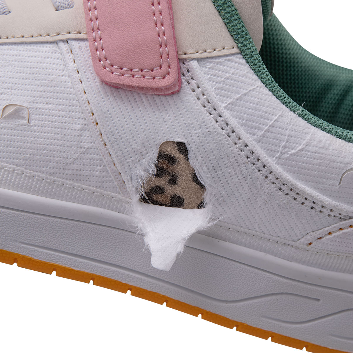 Tenis que se pueden rasgar y descubrir otro color para niñas