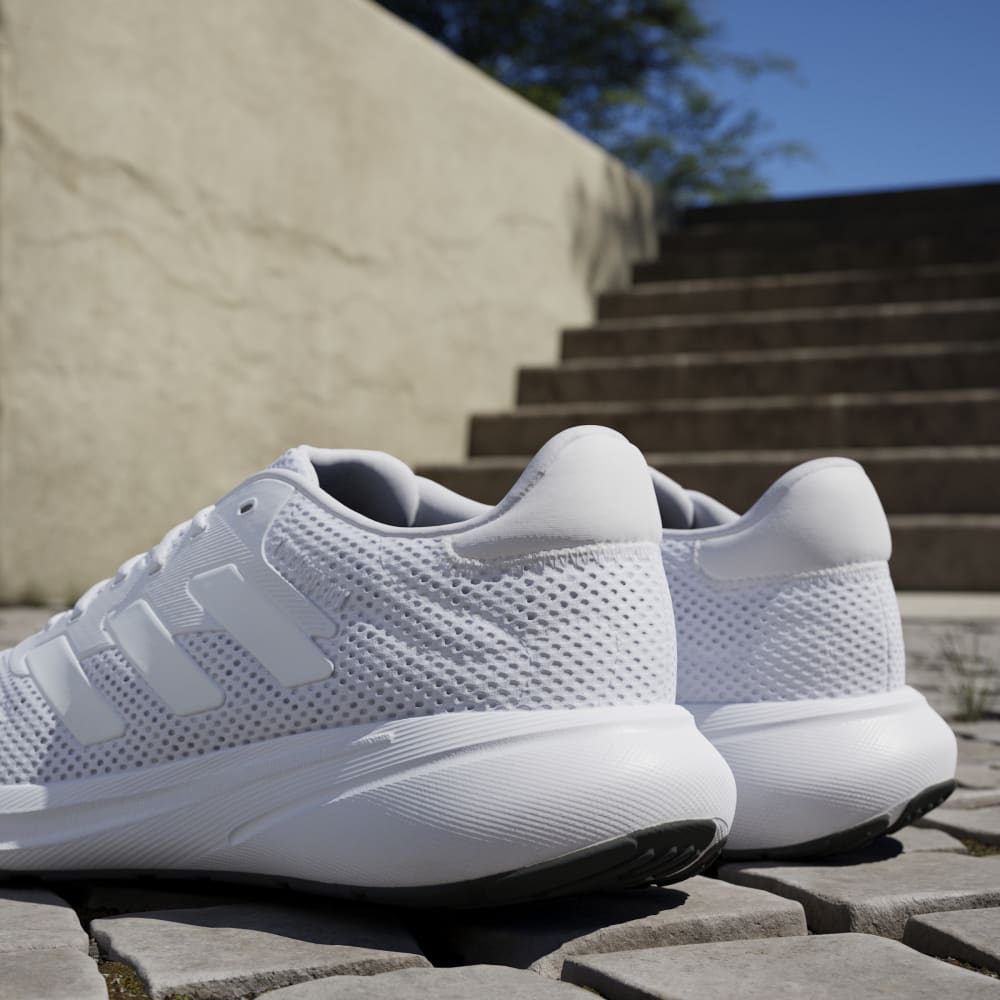Adidas Response Runner U Tenis blanco unisex para correr