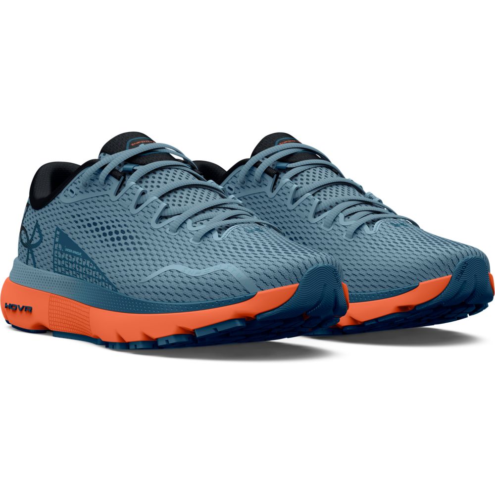 UA Hovr Infinite 5 Tenis gris de hombre para correr
