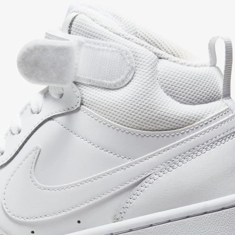 Tenis Nike Niño Court Borough Mid 2 BG CD7782-100