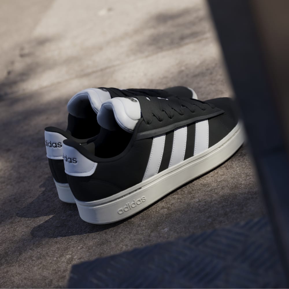 Adidas Grand Court Alpha 0 Tenis negro de hombre lifestyle