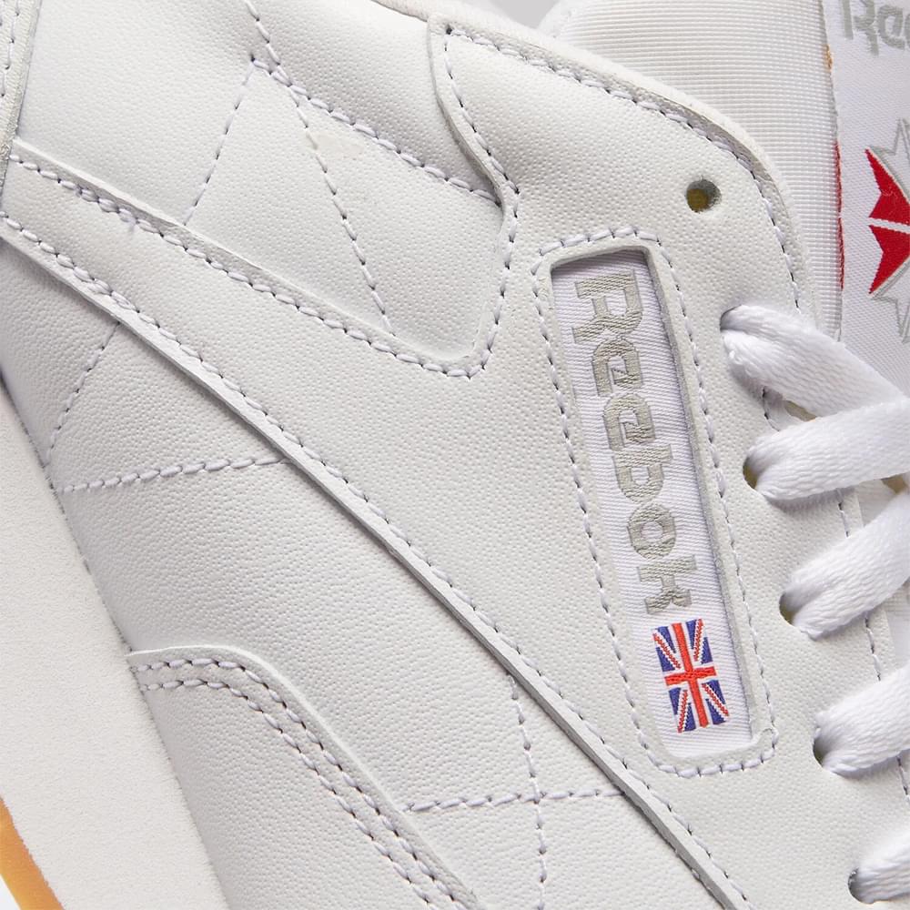 Reebok Classic Leather Tenis Blanco De Hombre Para Moda