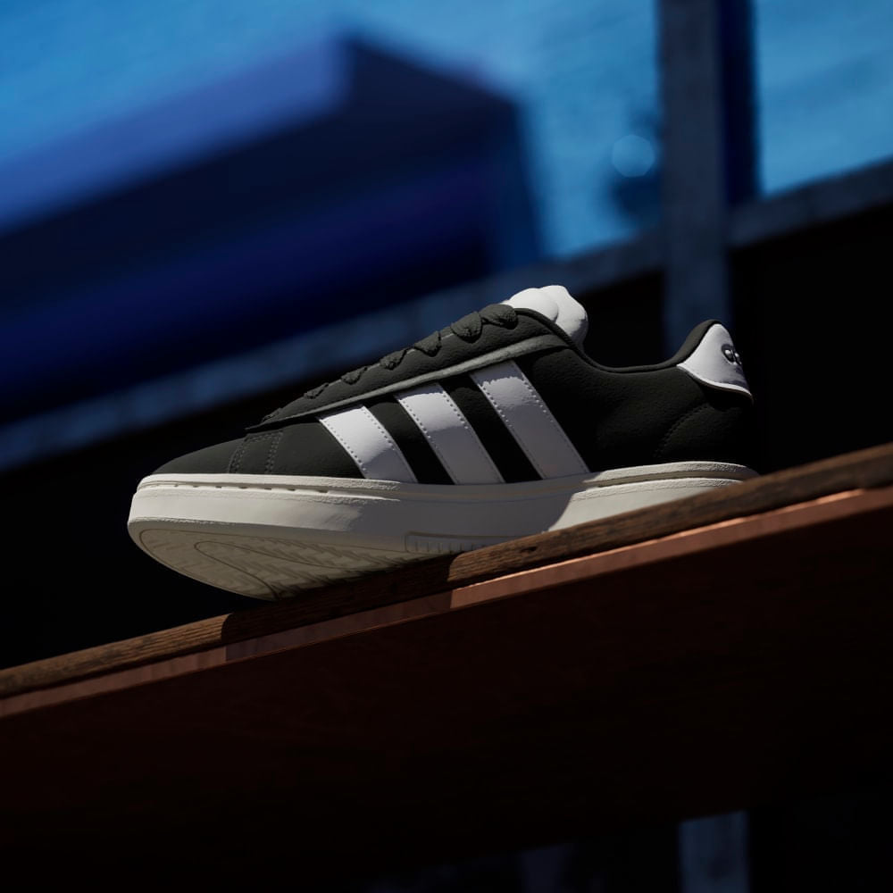 Adidas Grand Court Alpha 0 Tenis negro de hombre lifestyle