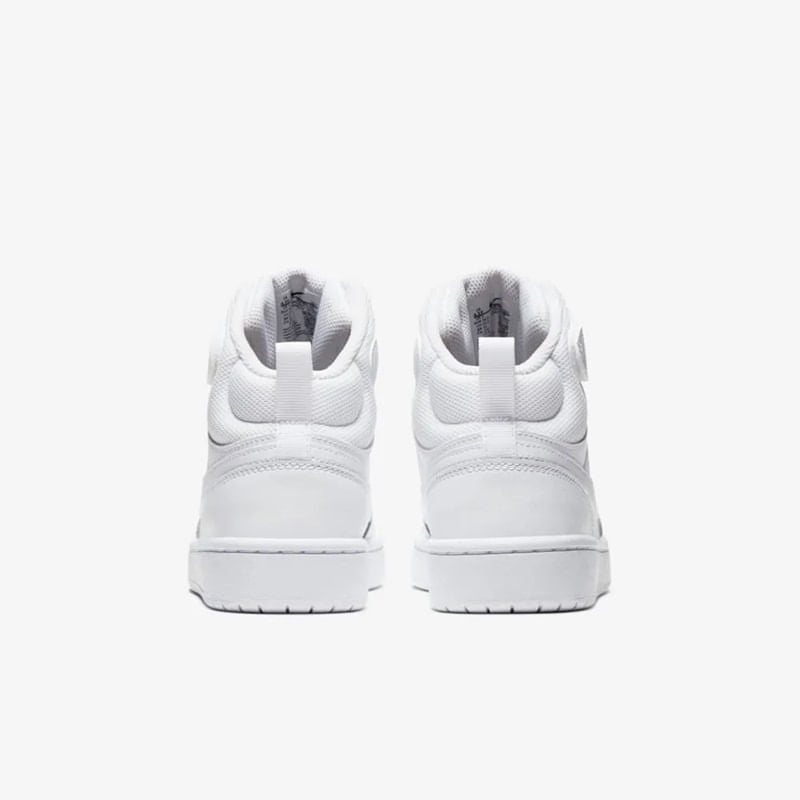 Tenis Nike Niño Court Borough Mid 2 BG CD7782-100