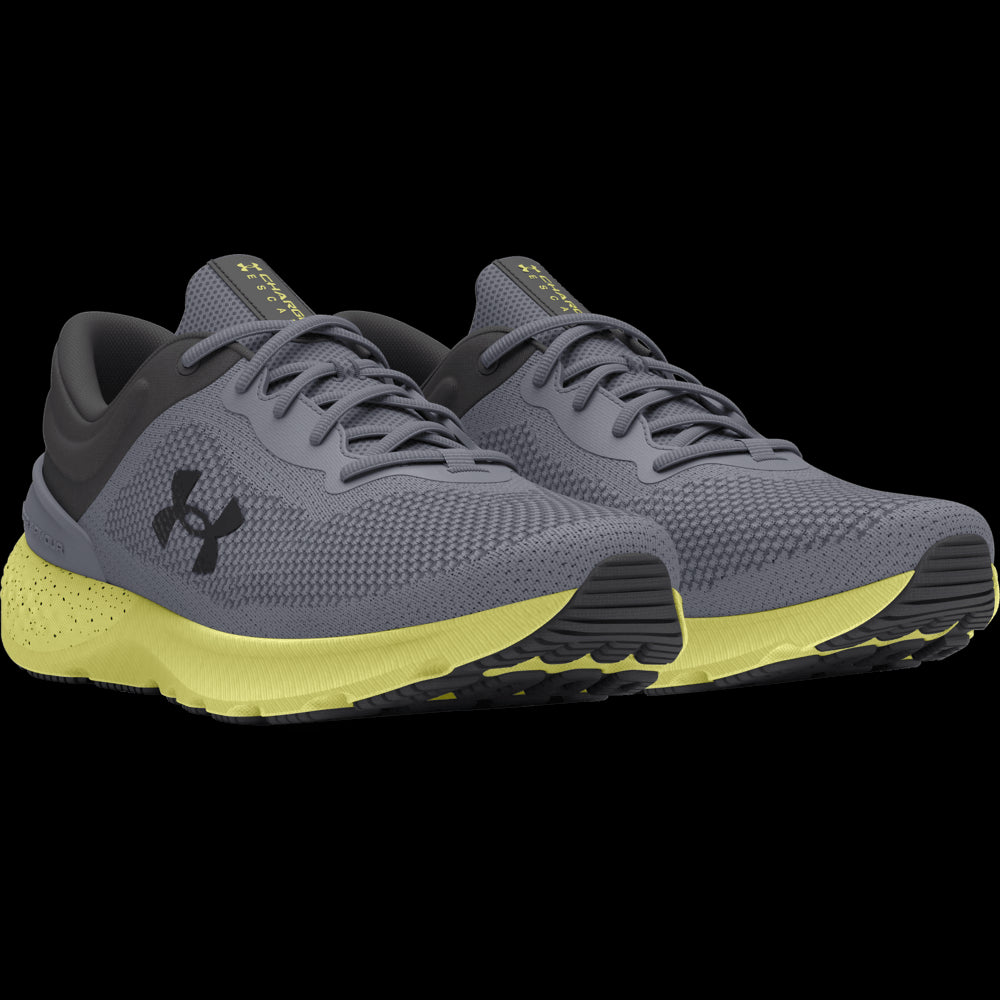 UA Charged Escape 4 Knit Tenis blanco de hombre para correr