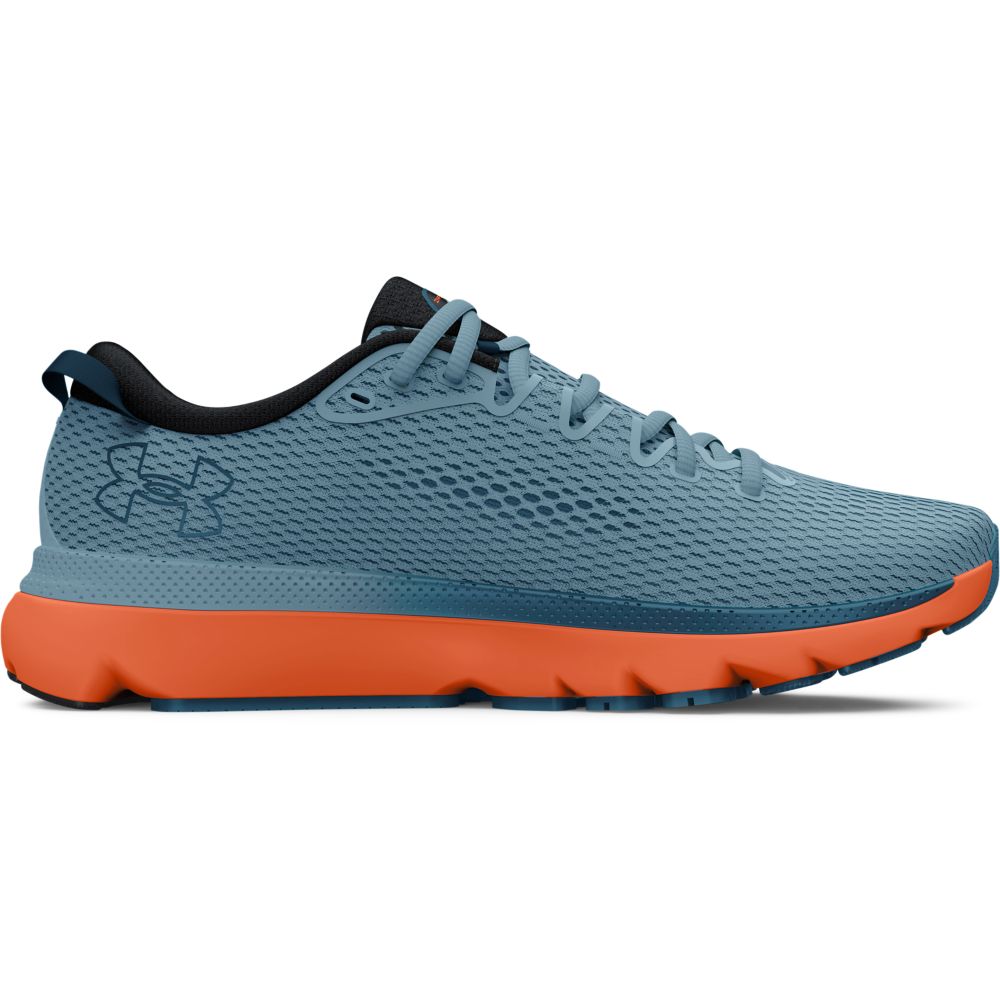UA Hovr Infinite 5 Tenis gris de hombre para correr